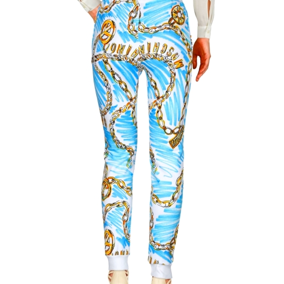 MOSCHINO Joggers Set with Crop Top  Hoodie - Picture 10 of 17